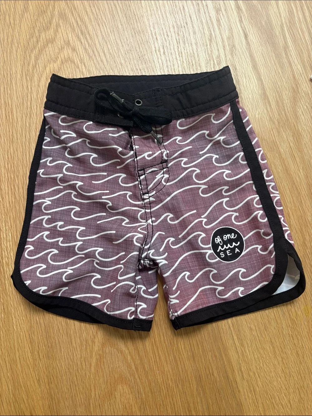 Of One sea black boardshorts